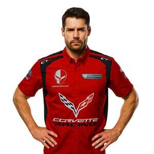 Racing Team Shirt 2XL with Corvette Racing Graphics – GT Motorsport Style